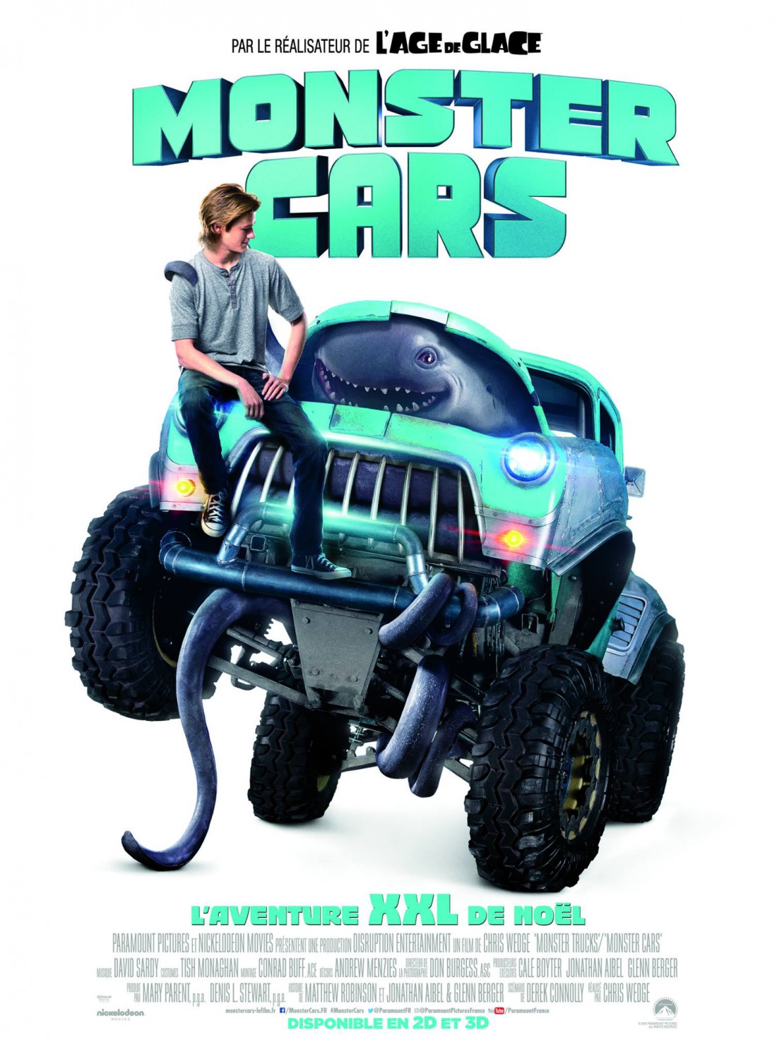 Monster Trucks Movie Poster |Teaser Trailer