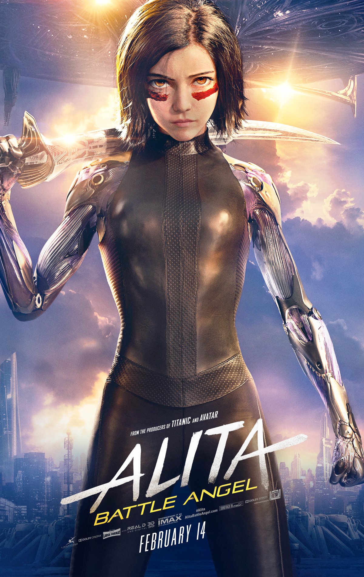 Alita Battle Angel Poster |Teaser Trailer